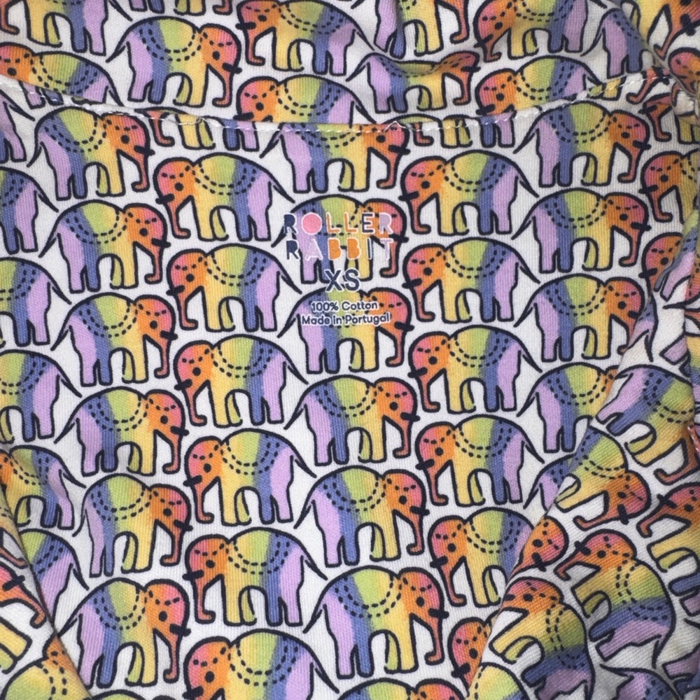 Roller Rabbit Multicolor Pajama Set - Picture 2 of 3